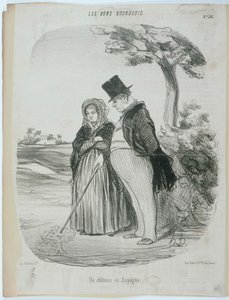 スペインのシャトー 作： Honoré Daumier